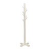 Rena Coat, Hat Rack Stand, 8 Wood Stems, 72 Inch Rustic White Mahogany