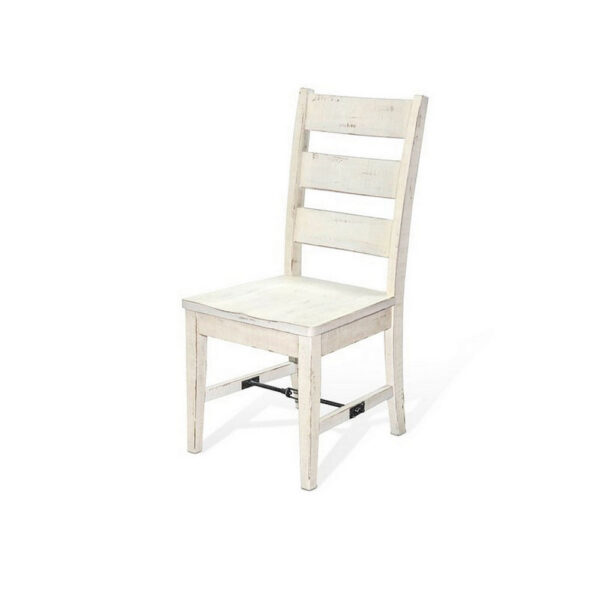 150220266991f723d2262.jpeg Rena Dining Chair Set of 2, Ladderback, Off-White Mahogany Wood