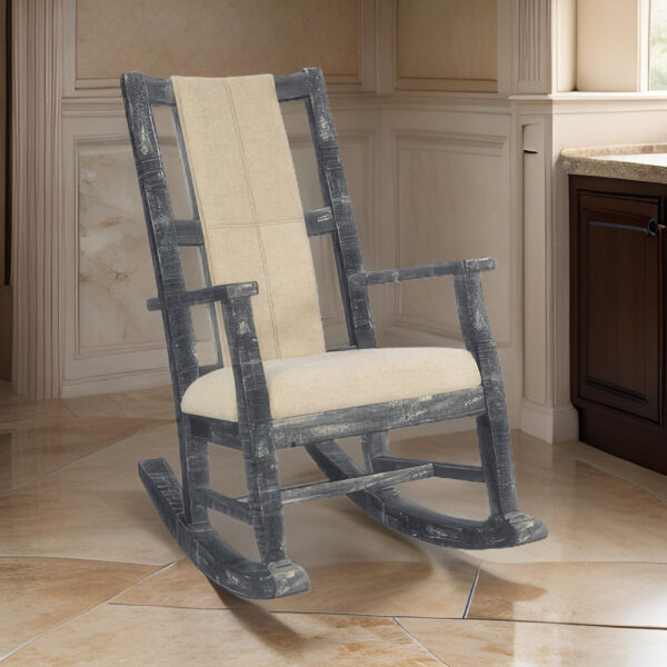 150220266991f7ea9b406.jpeg Rena Rocking Chair, Cushion Seat and Back, Black Mahogany Mindy Wood
