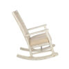 150220266991f7fa3d431.jpeg Rena Rocking Chair, Cushion Seat and Back, White Mahogany Mindy Wood