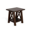 150220266991f840d9802.jpeg Anva Side End Table, Dark Brown Mahogany, Shelf, Rectangular 24 Inch