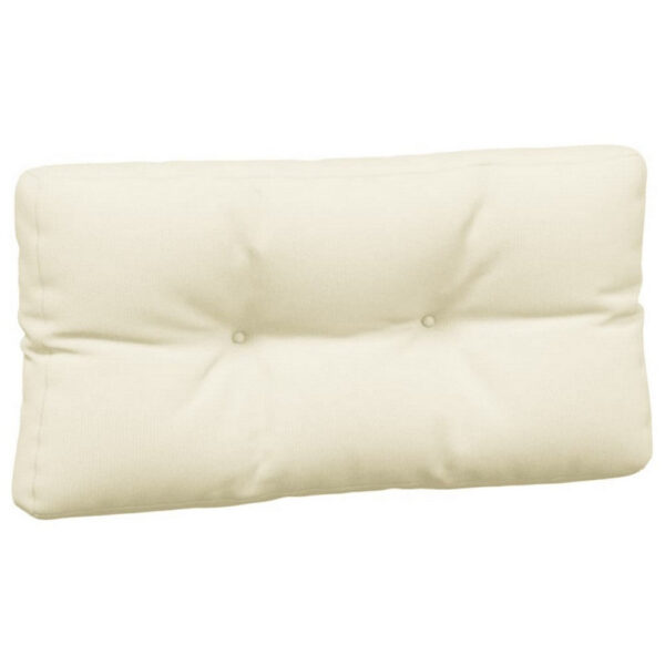 150220266991fdbf57f26.jpeg 5pc Pallet Cushions For Bench, 47 Inch, Tufted Stitched Cream Fabric