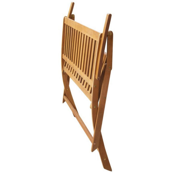 150220266991fec403761.jpeg Jenny Outdoor Bench, 47 Inch, Brown Acacia Wood, Folding X Cross Legs