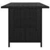 150220266991ff1ae7872.jpeg Outdoor Dining Table, Rectangular 43 Inch, Black Rattan, Steel Frame