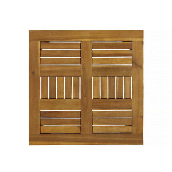 15022026699202ed383fe.jpeg Bops Outdoor Side End Table, 20 Inch Square, Natural Brown Acacia Wood