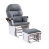 15022026699203d072785.jpeg Noni Glider Manual Recliner Chair with Ottoman, White Wood, Gray
