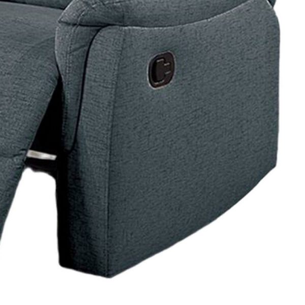 15022026699203fee4657.jpeg Ammy Manual Recliner Chair, Pillow Top Arms, Dark Gray Faux Burlap