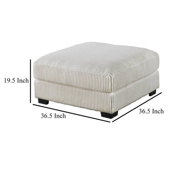 15022026699204525f43a.jpeg Joana Cocktail Ottoman, Light Gray Wide Welt Corduroy Fabric, 37 Inch