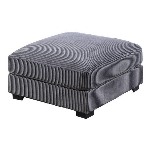 15022026699204578a29c.jpeg Joana Cocktail Ottoman, Dark Gray Wide Welt Corduroy Fabric, 37 Inch