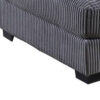 150220266992045fc7116.jpeg Joana Cocktail Ottoman, Dark Gray Wide Welt Corduroy Fabric, 37 Inch