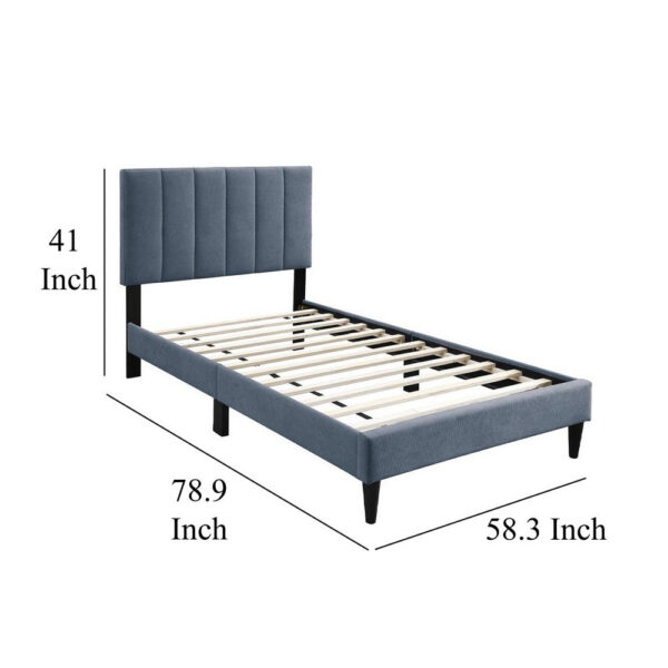 15022026699205ff634a4.jpeg Lilian Full Bed, Soft Channel Tufted Charcoal Gray Linen Upholstery