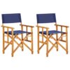 1502202669920ab6a356b.jpeg Foldable Accent Director Set of 2, Brown Acacia Wood, Blue