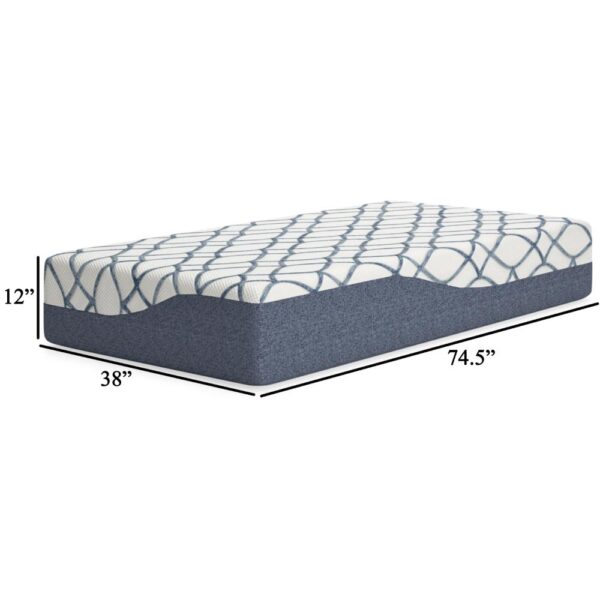 Himy Twin Mattress, High Density Memory Foam, 12 Inch Cool Comfort