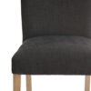 1502202669920efcc81de.jpeg Zeus Dining Side Chair Set of 2, Black Fabric, Gray Tapered Legs