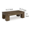 15022026699211a44382f.jpeg Wain Lift Top Cocktail Coffee Table, 54 Inch Rustic Brown Solid Wood