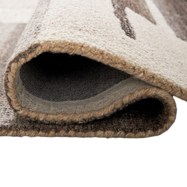 1502202669921303e13b3.jpeg Keny 8 x 10 Large Area Rug, Beige Global Inspired Abstract Pattern