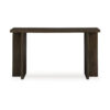15022026699214da4e8ca.jpeg Console Sofa Table, Solid Wood T Shaped Legs, Dark Brown 53 Inch