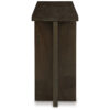 15022026699214dce7516.jpeg Console Sofa Table, Solid Wood T Shaped Legs, Dark Brown 53 Inch