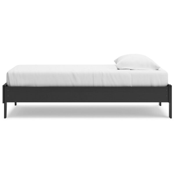 150220266992160d9b2b6.jpeg Alli Twin Size Platform Bed, Matte Black Wood Frame with Laminate