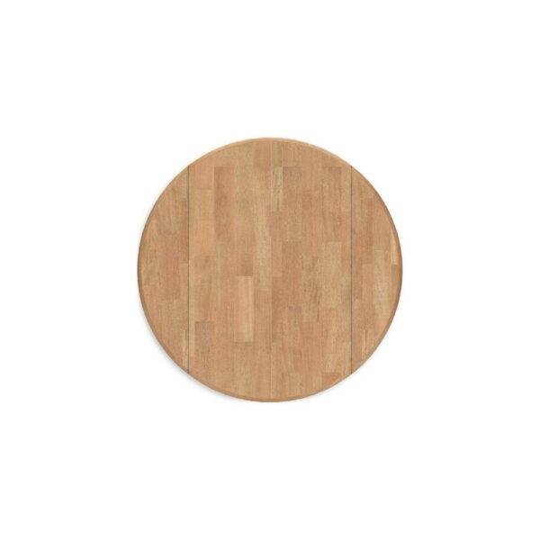 Gasy Dining Table, Extendable 26-42 Inch, Dark Green Wood, 2 Leaves