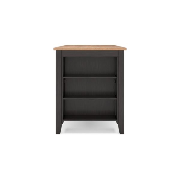 Gasy Counter Height Dining Table, 60 Inch, Brown, Mango Wood Veneer