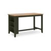 Gasy Counter Height Dining Table, 60 Inch, Green Mango Wood, Brown