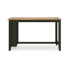 Gasy Counter Height Dining Table, 60 Inch, Green Mango Wood, Brown