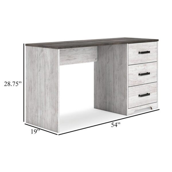 1502202669921888d1068.jpeg Shawn Home Office Desk, 54 Inch Rectangular Top w Side Drawers, Gray
