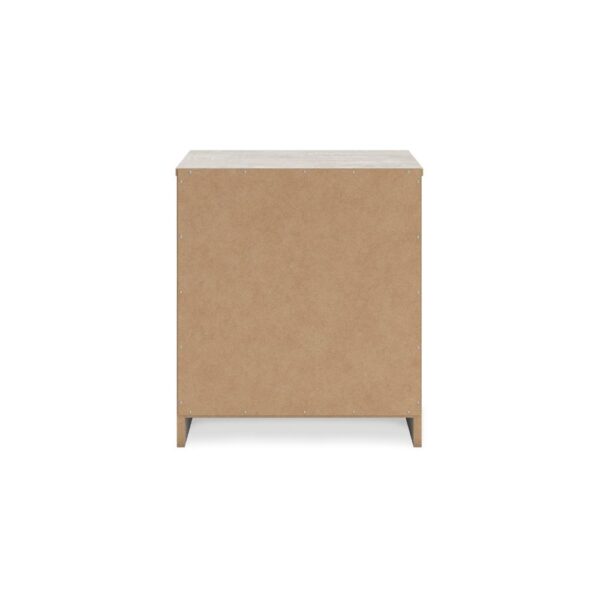 Shawn Nightstand, 1 Drawer and 1 Shelf, Light Gray Wood, 20 Inch