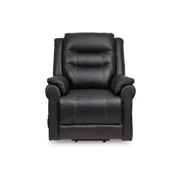 150220266992198e03952.jpeg Otim Power Lift Recliner Chair, 35in, Heat Massage, Black Faux Leather
