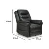 15022026699219929c2de.jpeg Otim Power Lift Recliner Chair, 35in, Heat Massage, Black Faux Leather