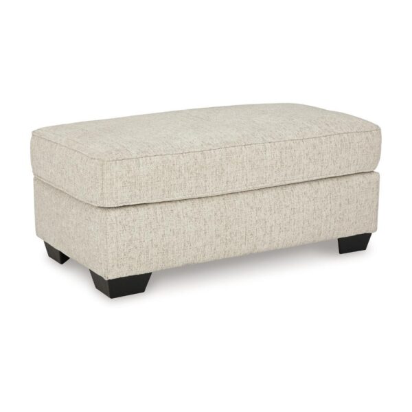 15022026699219f962501.jpeg Burgess Ottoman, Ivory Polyester, Soft Cushions, Rectangular 44 Inch