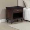 1502202669921a76dbf0c.jpeg Meon Nightstand w Drawer and Open Cubby Shelf, Dark Oak Brown Wood