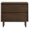 1502202669921b1acec88.jpeg Genu Nightstand, 2 Drawers w Fingertip Handles, Warm Walnut Brown