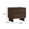 1502202669921b2366fb2.jpeg Genu Nightstand, 2 Drawers w Fingertip Handles, Warm Walnut Brown