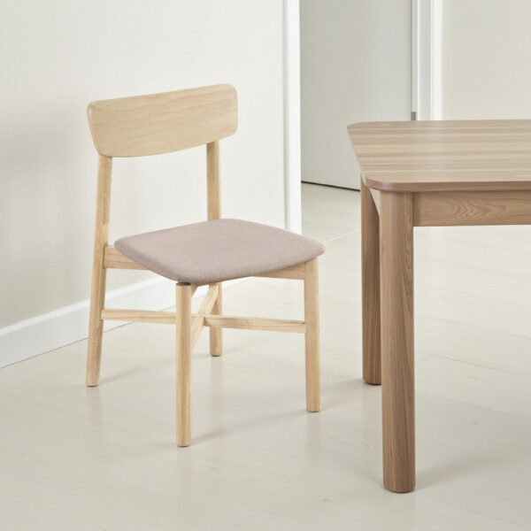 1502202669921bd5594fc.jpeg Rida Dining Side Chair Set of 2, Gray Fabric, White Washed Hardwood