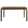 1502202669921bdc581bb.jpeg Rida Dining Table, Rich Dark Brown Hardwood, Rectangular 59 Inch Top