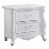 1502202669921cf4f1bc1.jpeg Maver Nightstand with 2 Drawers Scrolled Details, 32 Inch White Wood