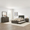 1502202669921d14659bc.jpeg Meli 4pc Full Size Bedroom Set, Upholstered, Dresser, Gray Solid Wood