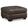 1502202669921da5ca7c1.jpeg Barl Oversized Ottoman, Plush Dark Brown Faux Leather Cushion, 36 Inch