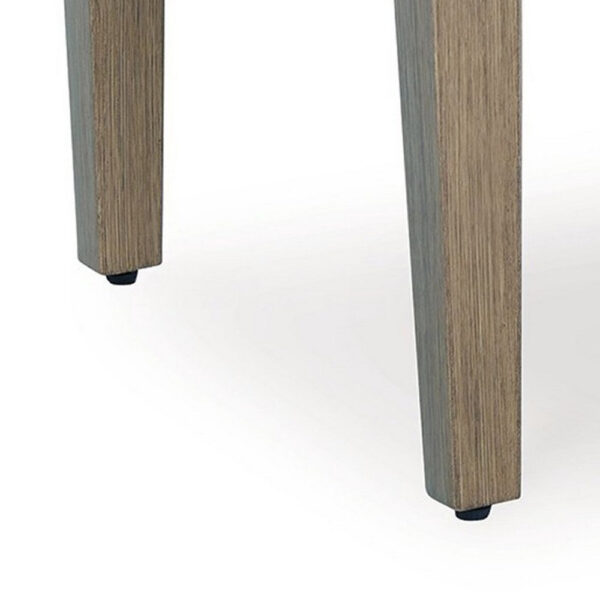 Inaya Outdoor Coffee Table, Brown, Beige Sintered Stone Top, 49 Inch