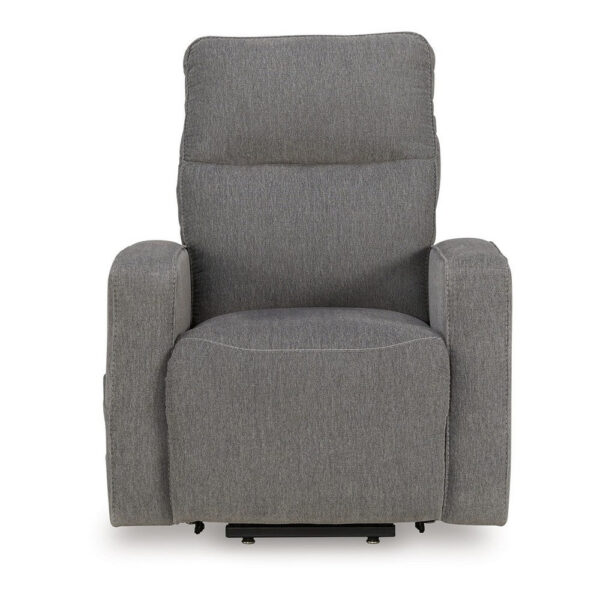 1502202669921ee9d80d8.jpeg Lawson Power Lift Recliner Chair, Gray Polyester, Soft Foam Cushioned