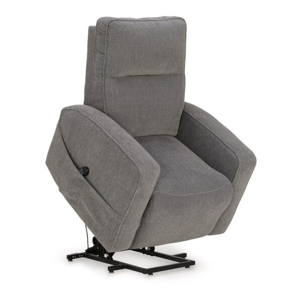 1502202669921eec9b755.jpeg Lawson Power Lift Recliner Chair, Gray Polyester, Soft Foam Cushioned