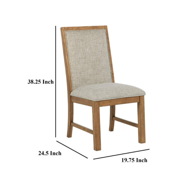 1502202669922081657de.jpeg Rune Dining Side Chair Set of 2, Brown Asian Hardwood, Beige Fabric