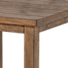 1502202669922124b9455.jpeg Ayne Side End Table, 1 Shelf, Distressed Brown Wood, Square 20 Inch