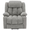 15022026699222b7a49a0.jpeg Limi Power Lift Recliner Chair, Light Gray, USB Port, Cupholders