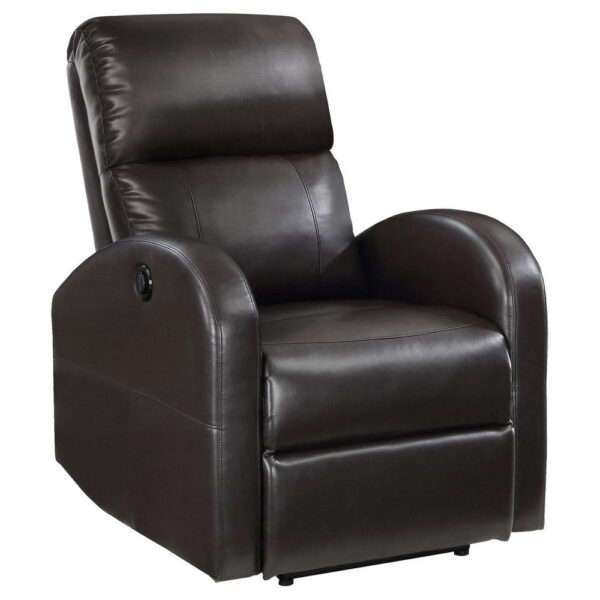 15022026699222eb926c8.jpeg Nami Power Recliner Chair, Plush Cushioned Espresso Brown Faux Leather