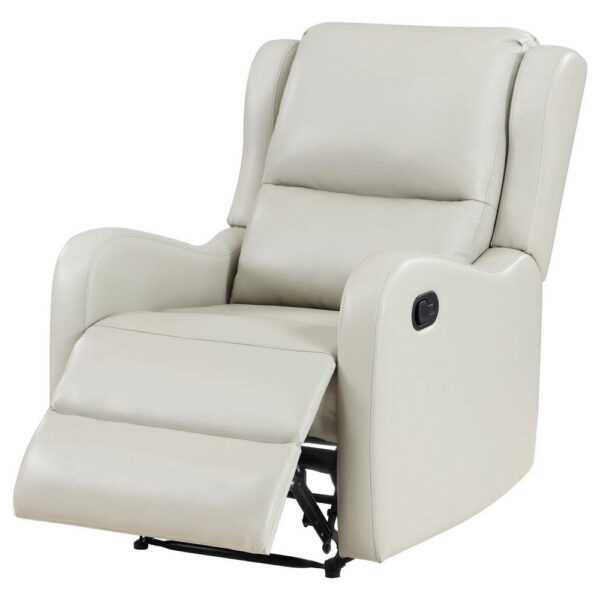 150220266992230600c43.jpeg Mayra Manual Recliner Chair, English Arms, Plush Ivory Faux Leather
