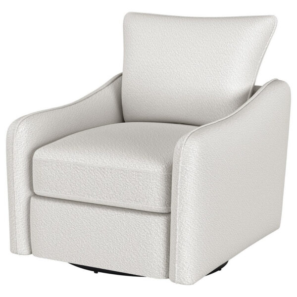 150220266992235f85152.jpeg Adia Swivel Glider Chair, Sloped Arms, Plush Vanilla Ivory Boucle