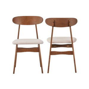 15022026699226f5d87e1.jpeg Rocco Dining Chair Set of 2, Curved Oval Backrest, Brown Rubberwood